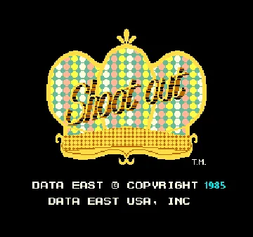 Shoot Out (Korean Bootleg) screen shot title